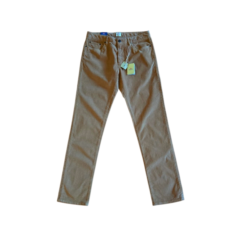 Faherty Stretch Corduroy 5-Pocket Men's Pant Rum Raw Umber Garment Dyed 30x32 - Picture 3 of 16